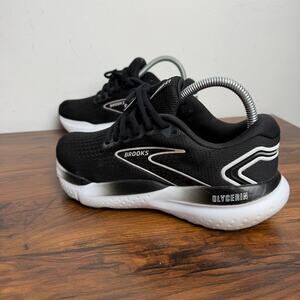 Brooks Glycerin 21 Women’s Running Shoes Black White Size 8 1204081B090 ⚡️